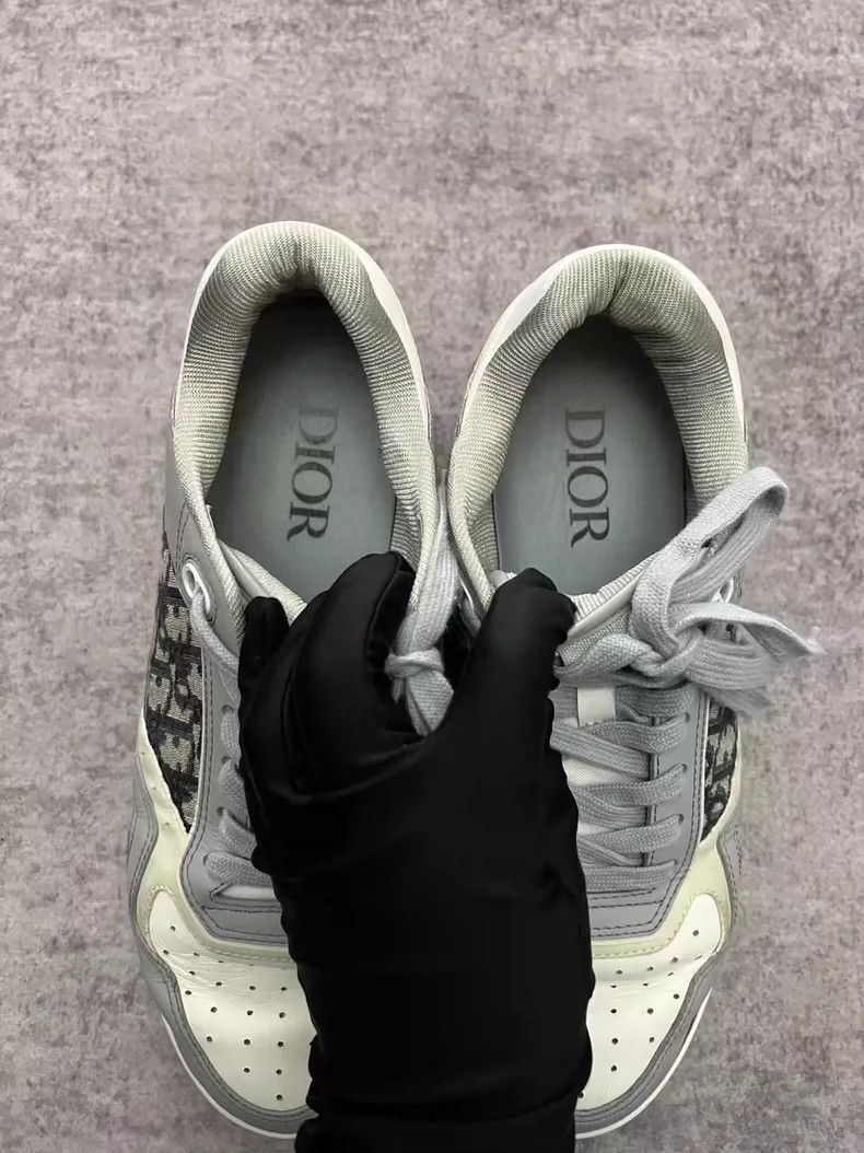 Dior Dior Gray White B27 Sneakers Size 43-yf Size US 10 / EU 43 - 5 Thumbnail