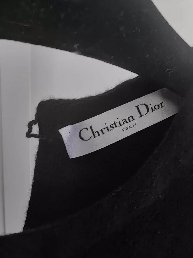 Dior Dior Sleeveless Black and Gray Knit Vest-yf Size US S / EU 44-46 / 1 - 3 Thumbnail
