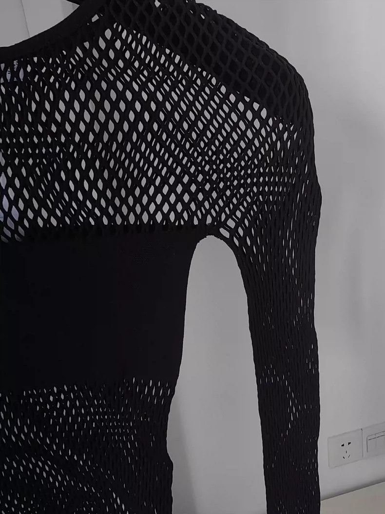Dior Dior Long Sleeve Knitted Yoga Top-yf Size US S / EU 44-46 / 1 - 4 Thumbnail