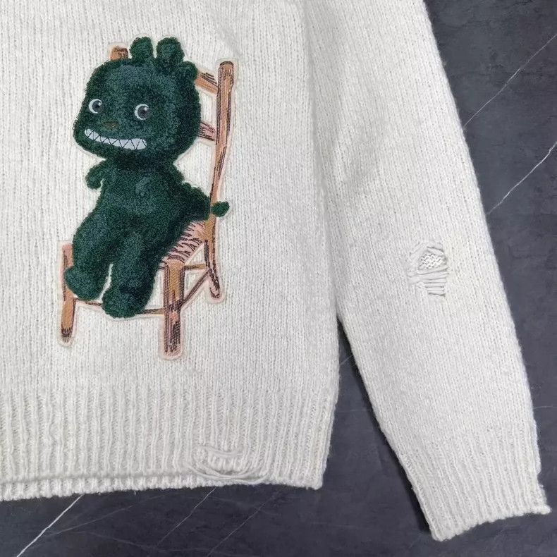 Dior DIOR SS24 Dragon Year Knit Pullover Sweater-yf Size US S / EU 44-46 / 1 - 7 Thumbnail