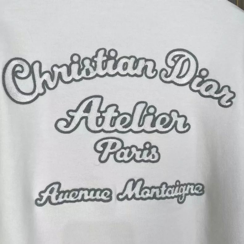 Dior Dior Embroidered Logo Sweatshirt Size S-yf Size US S / EU 44-46 / 1 - 5 Thumbnail