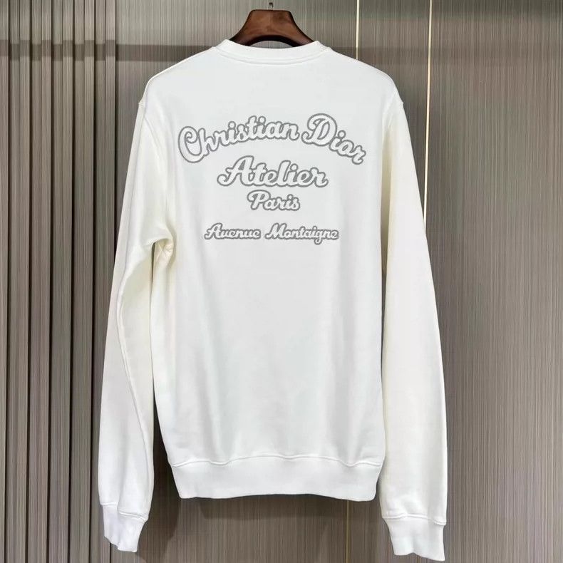 Dior Dior Embroidered Logo Sweatshirt Size S-yf Size US S / EU 44-46 / 1 - 2 Thumbnail