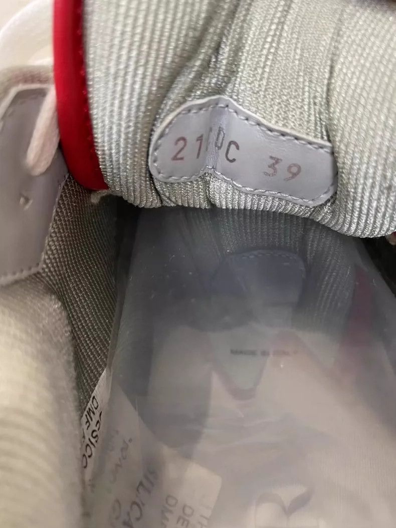Dior Dior B27 Sneakers Size 39 White Red-yf Size US 7.5 / EU 40-41 - 5 Thumbnail