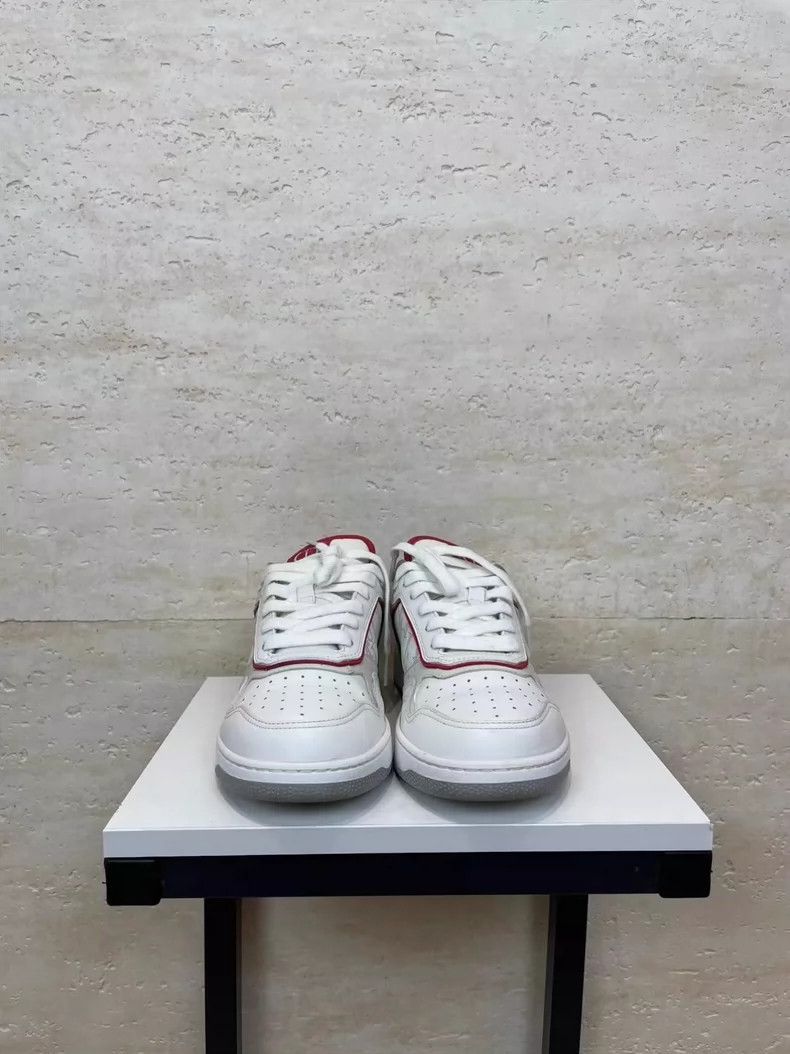 Dior Dior B27 Sneakers Size 39 White Red-yf Size US 7.5 / EU 40-41 - 3 Thumbnail