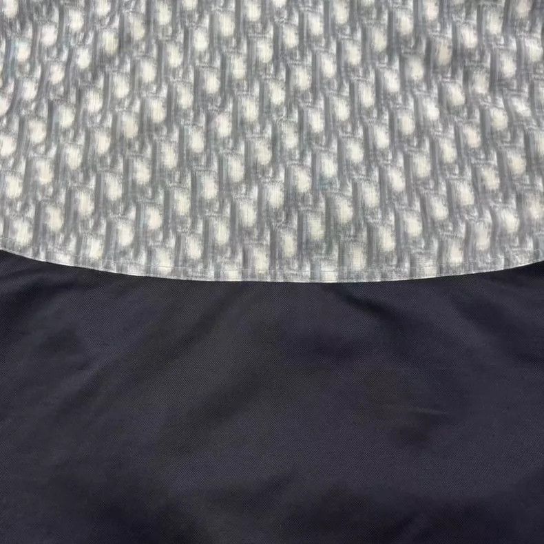 Dior Dior Half-Zip Logo Jacket in Black and White-yf Size US S / EU 44-46 / 1 - 4 Thumbnail