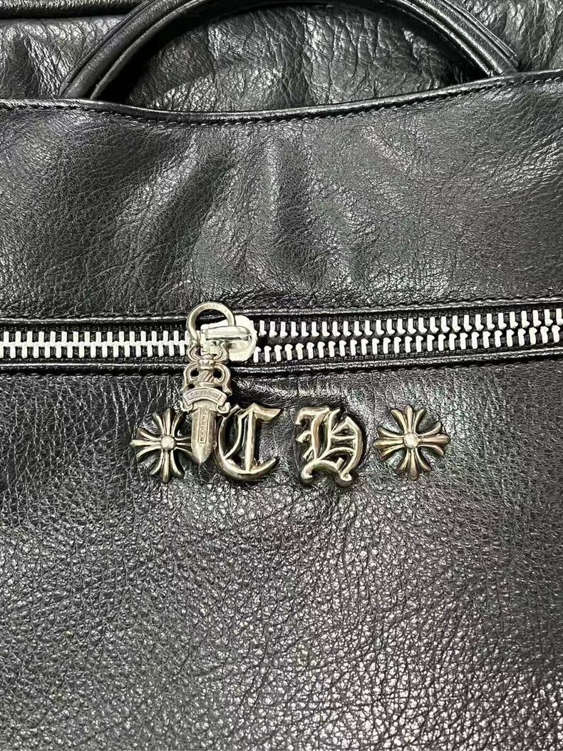 Chrome Hearts Chrome Hearts Black Leather Briefcase-yf Size ONE SIZE - 3 Thumbnail