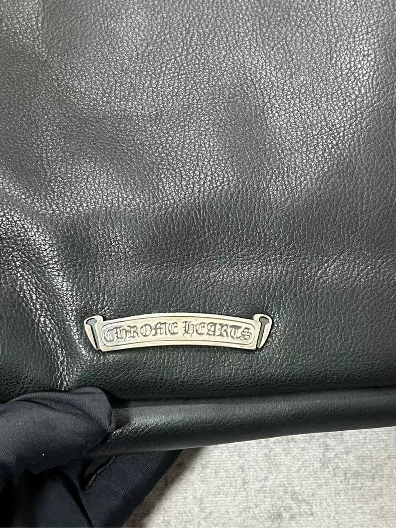 Chrome Hearts Chrome Hearts Black Leather Briefcase-yf Size ONE SIZE - 4 Thumbnail