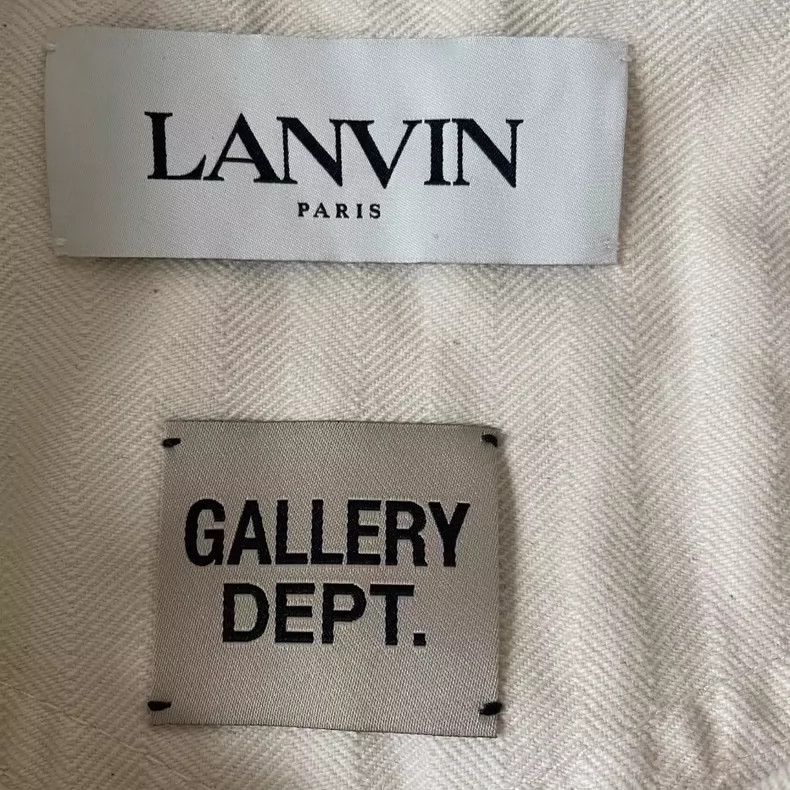 Lanvin Lanvin × Gallery Dept Painted Denim Jacket-yf Size US M / EU 48-50 / 2 - 3 Thumbnail