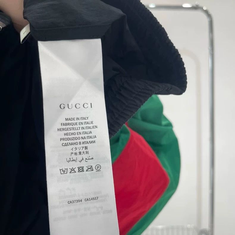 Gucci Gucci Red Green Logo Zip Jacket-yf Size US L / EU 52-54 / 3 - 5 Thumbnail