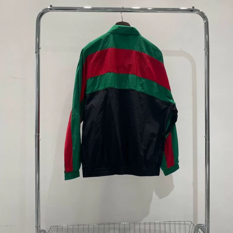 Gucci Gucci Red Green Logo Zip Jacket-yf Size US L / EU 52-54 / 3 - 2 Thumbnail