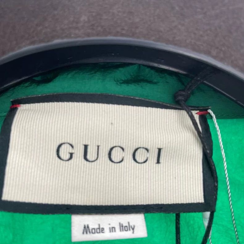 Gucci Gucci Red Green Logo Zip Jacket-yf Size US L / EU 52-54 / 3 - 4 Thumbnail