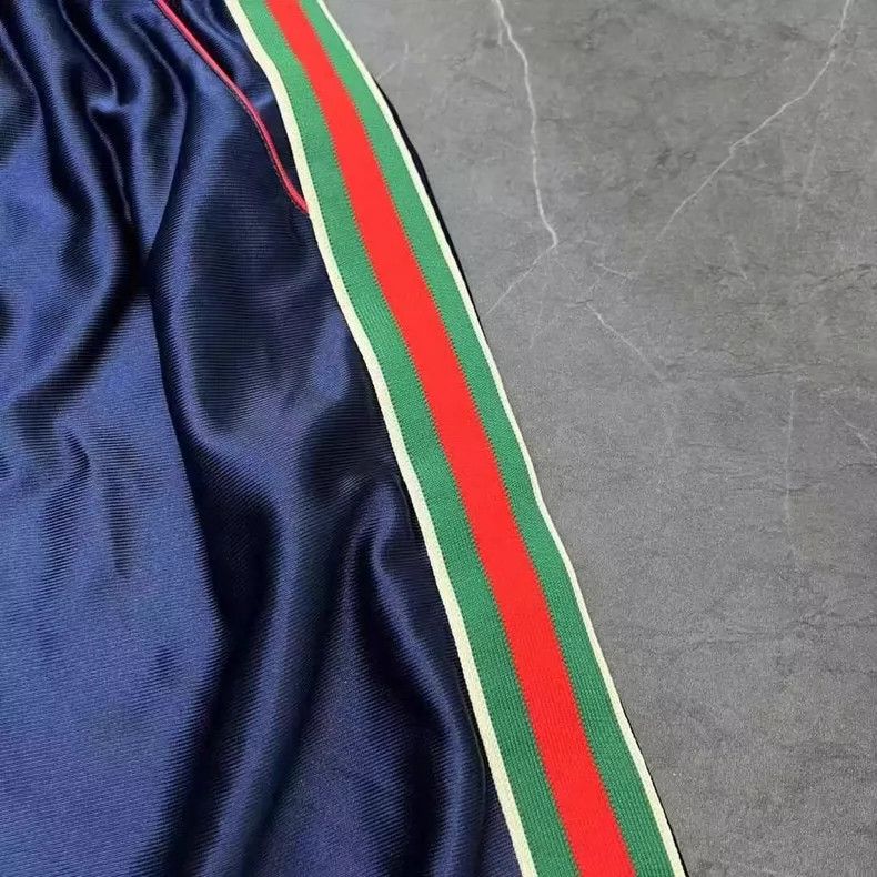Gucci Gucci Red Green Striped Silk Shorts-yf Size US 26 / EU 42 - 4 Thumbnail