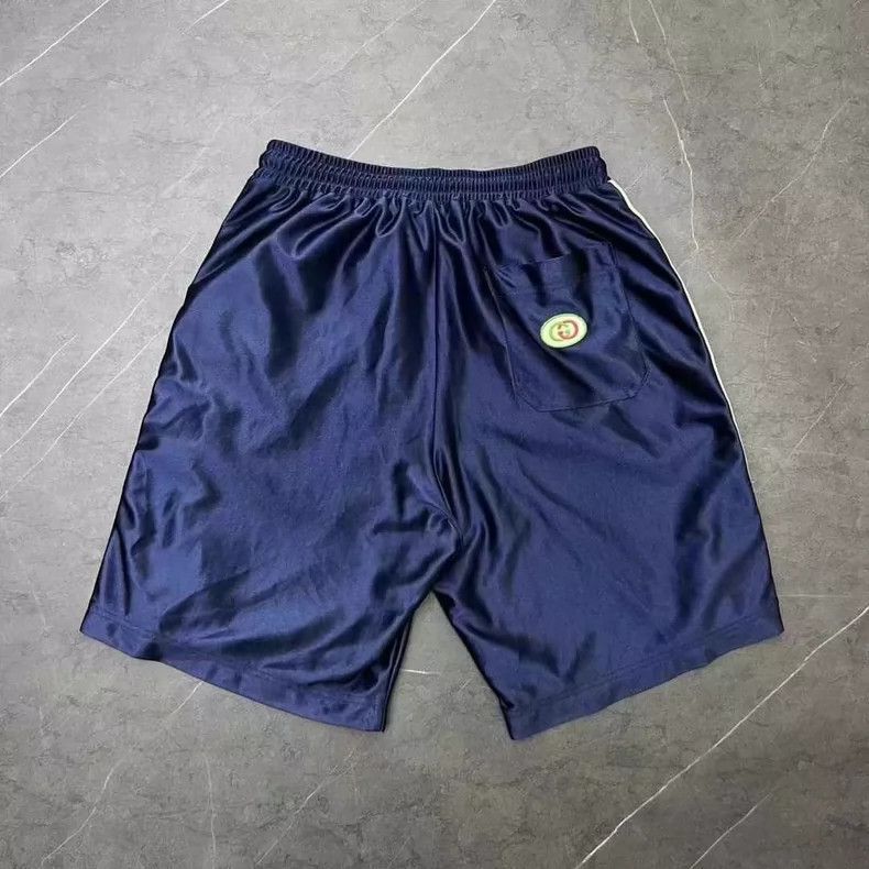 Gucci Gucci Red Green Striped Silk Shorts-yf Size US 26 / EU 42 - 2 Thumbnail