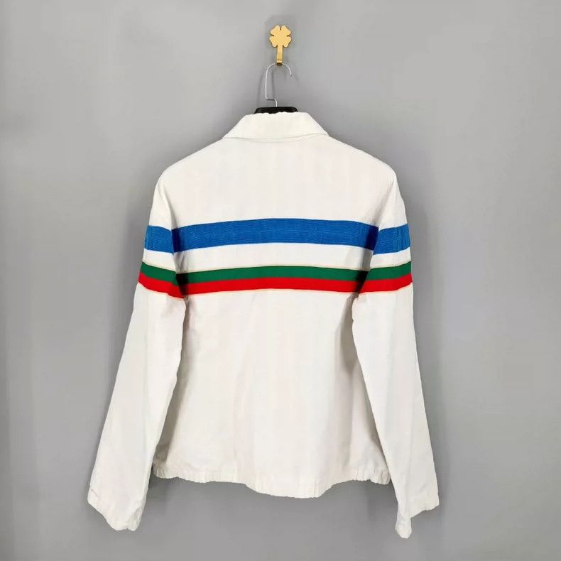Gucci GUCCI Striped Zip Casual Jacket for Men-yf Size US L / EU 52-54 / 3 - 3 Thumbnail