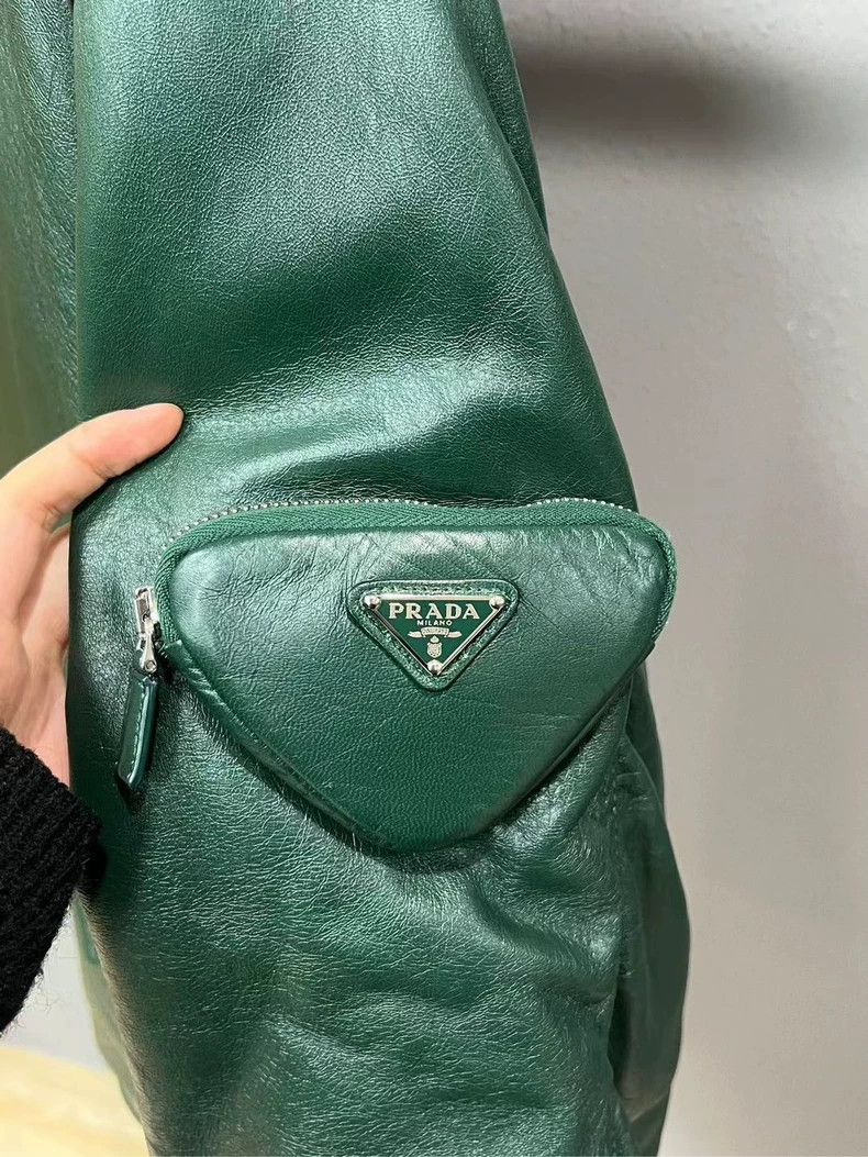 Prada Prada x Raf Simons Green Bomber Jacket-yf Size US S / EU 44-46 / 1 - 3 Thumbnail