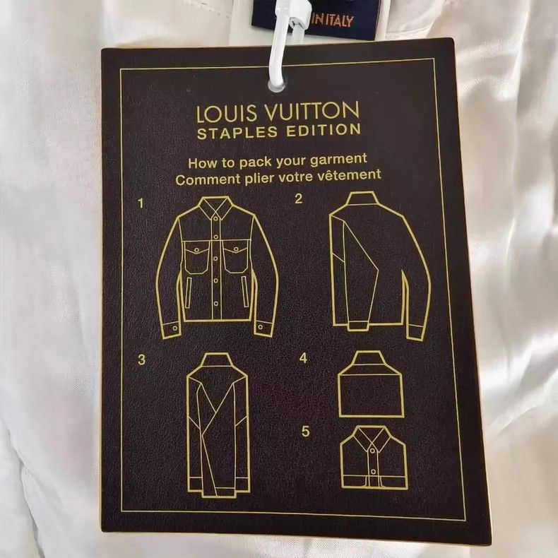 Louis Vuitton Louis Vuitton Logo Patch Leather Jacket-yf Size US L / EU 52-54 / 3 - 5 Thumbnail