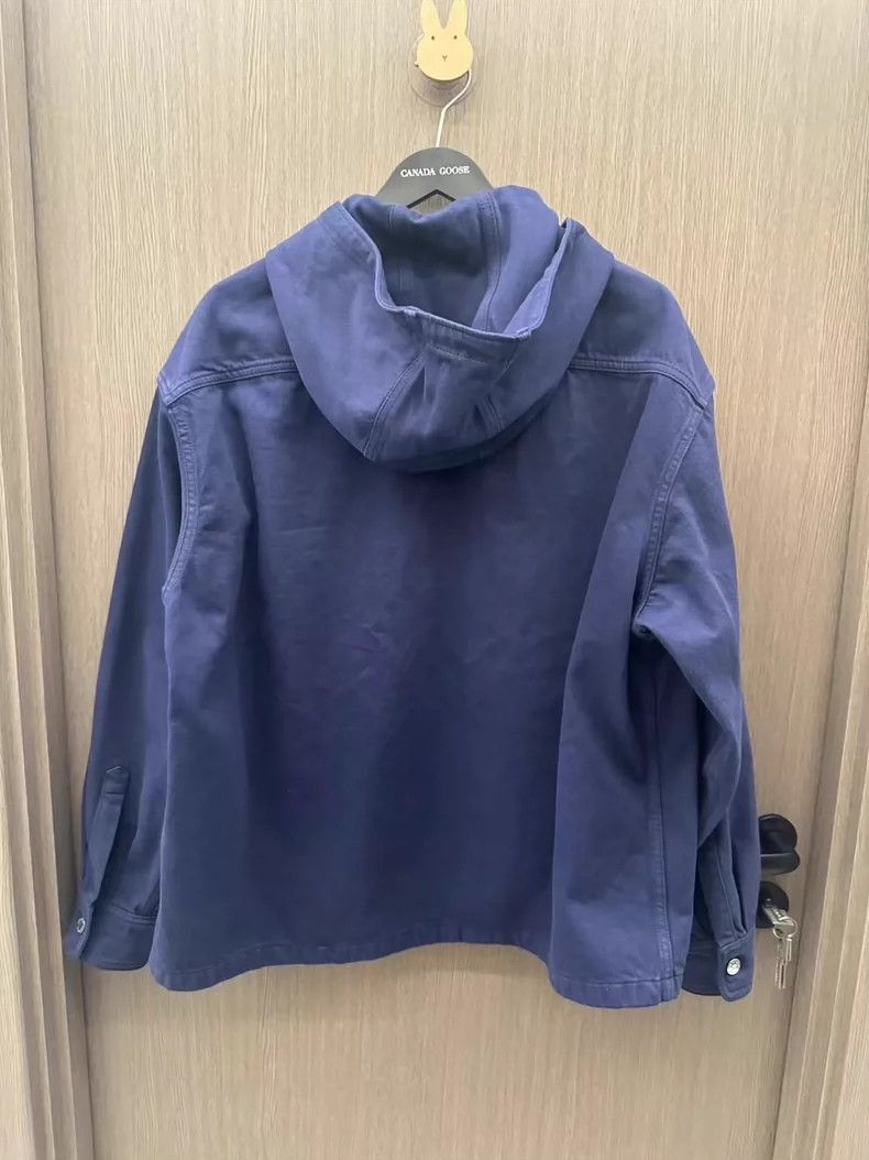 Prada Prada Purple Denim Jacket Brand New M Size-yf Size US M / EU 48-50 / 2 - 2 Thumbnail