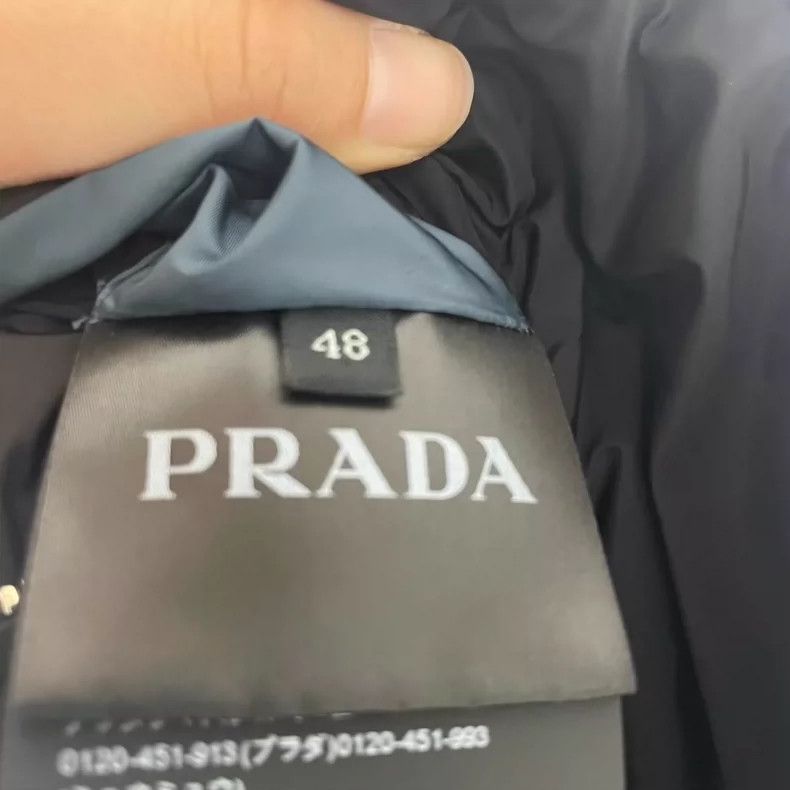 Prada Prada Black Reversible Cotton Jacket-yf Size US L / EU 52-54 / 3 - 4 Thumbnail