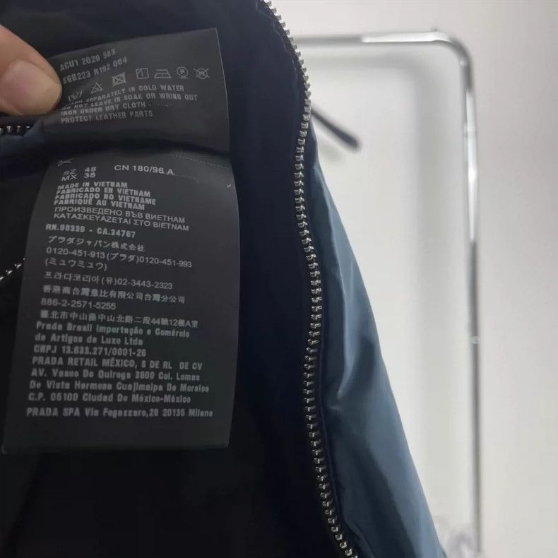 Prada Prada Black Reversible Cotton Jacket-yf Size US L / EU 52-54 / 3 - 5 Thumbnail