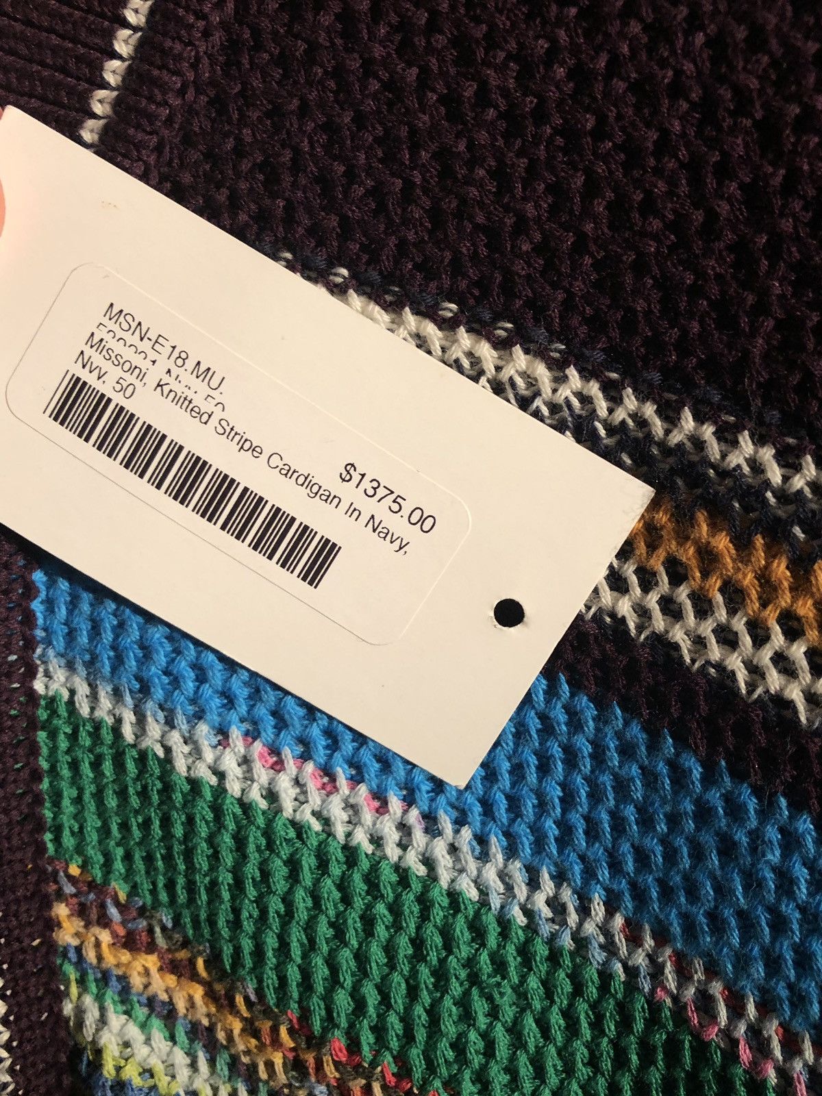 Missoni MultiColour Knit Cardigan NEEDGONE!! Size US M / EU 48-50 / 2 - 10 Thumbnail