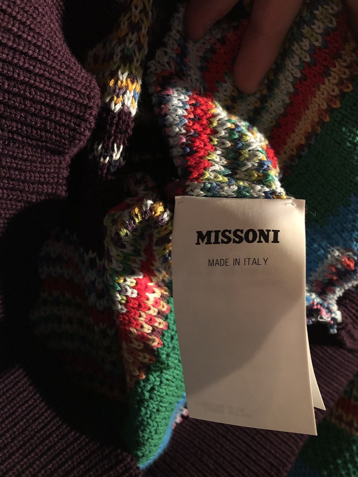 Missoni MultiColour Knit Cardigan NEEDGONE!! Size US M / EU 48-50 / 2 - 8 Thumbnail