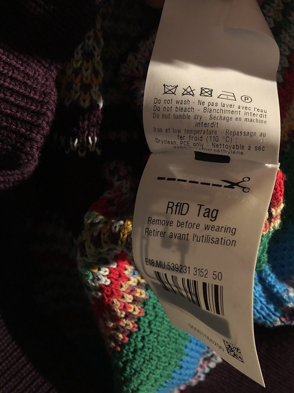 Missoni MultiColour Knit Cardigan NEEDGONE!! Size US M / EU 48-50 / 2 - 9 Thumbnail