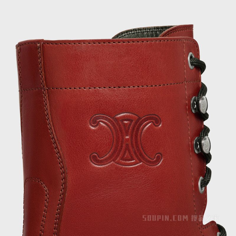 Celine triomphe rangers mid lace-up boot in calfskin Size US 9 / IT 39 - 5 Thumbnail