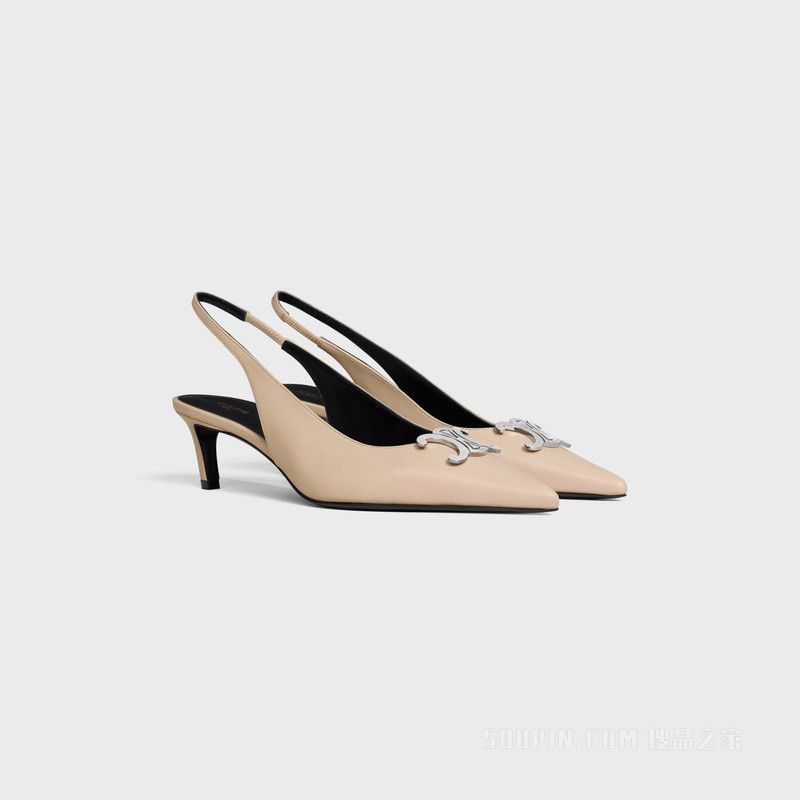 Celine alma triomphe slingback in lambskin Size US 11 / IT 41 - 2 Thumbnail