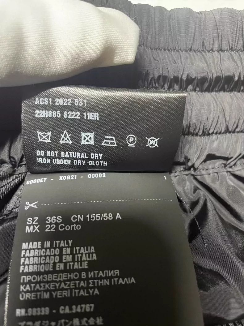 Prada Prada Dark Logo Nylon Long Pants-yf Size US 36 / EU 52 - 6 Thumbnail