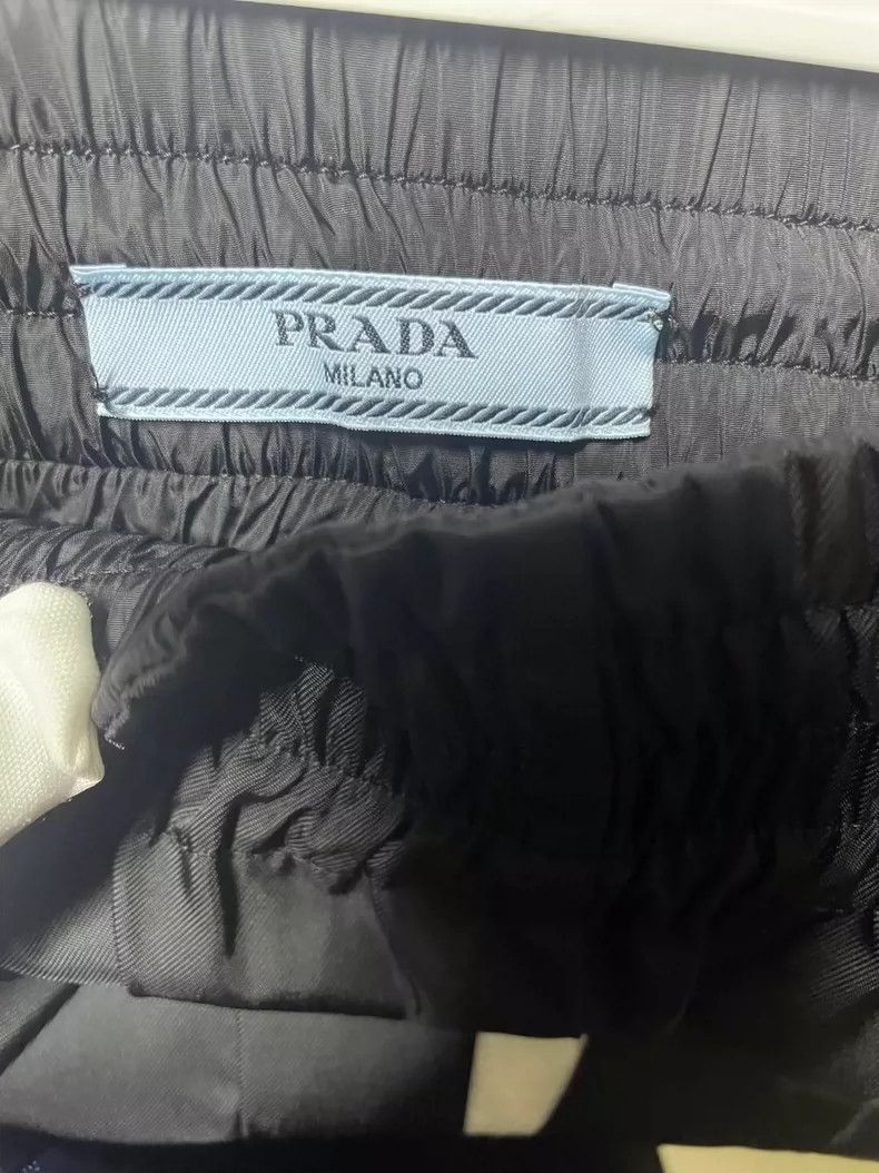 Prada Prada Dark Logo Nylon Long Pants-yf Size US 36 / EU 52 - 4 Thumbnail