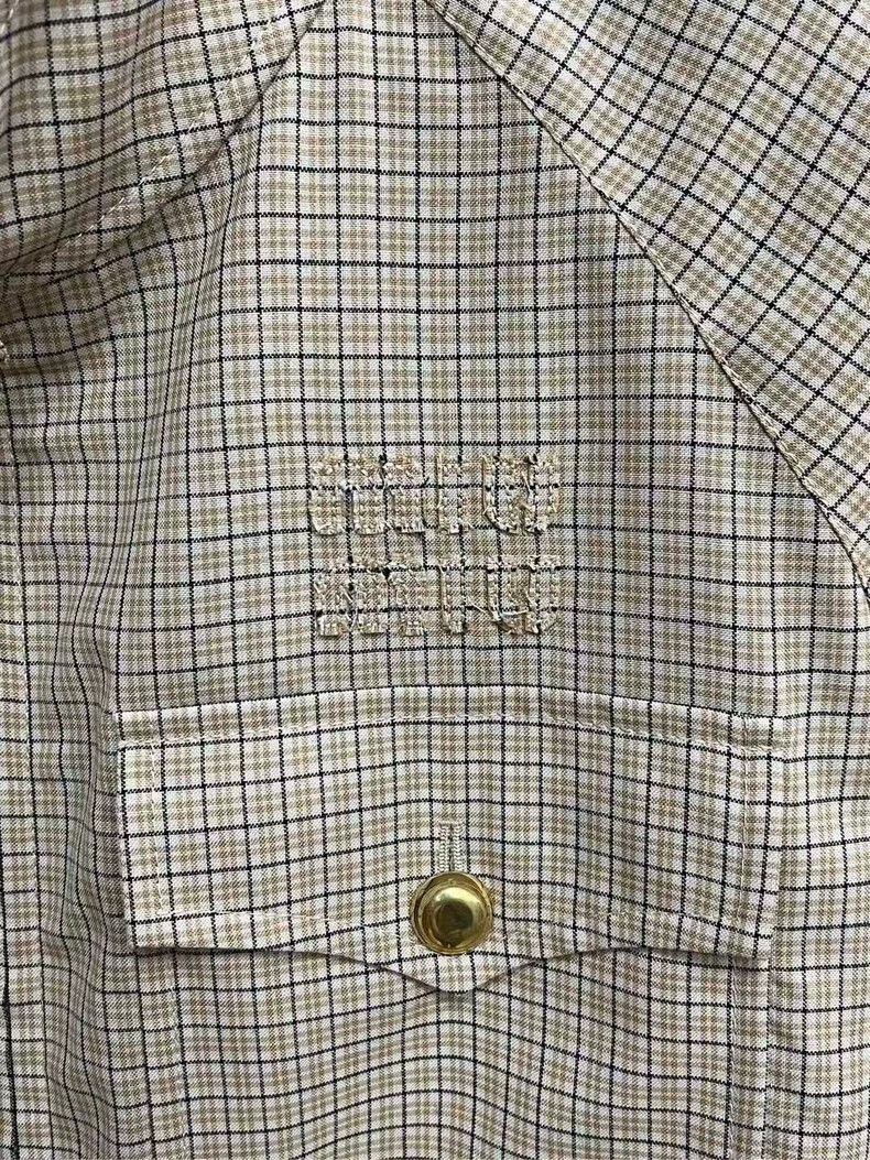 Miu Miu Plaid Jacket Size 38 New-yf