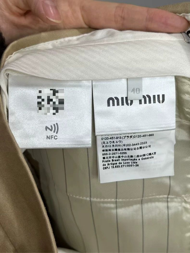 Miu Miu Miumiu Stylish Beige Pants Size 40 Brand New-yf Size US 40 / EU 56 - 5 Thumbnail
