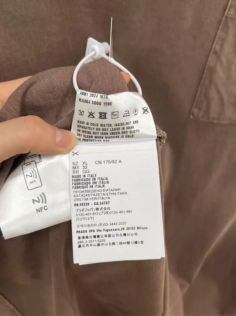 Miu Miu Miu Miu Embroidered Sweatshirt in Coco Color-yf Size US XL / EU 56 / 4 - 4 Thumbnail