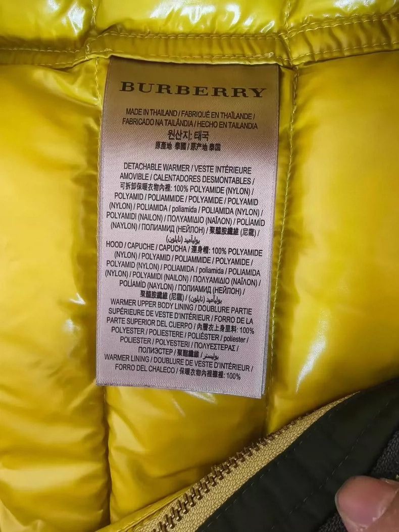 Burberry Burberry Green Three-in-One Down Jacket-yf Size US S / EU 44-46 / 1 - 7 Thumbnail