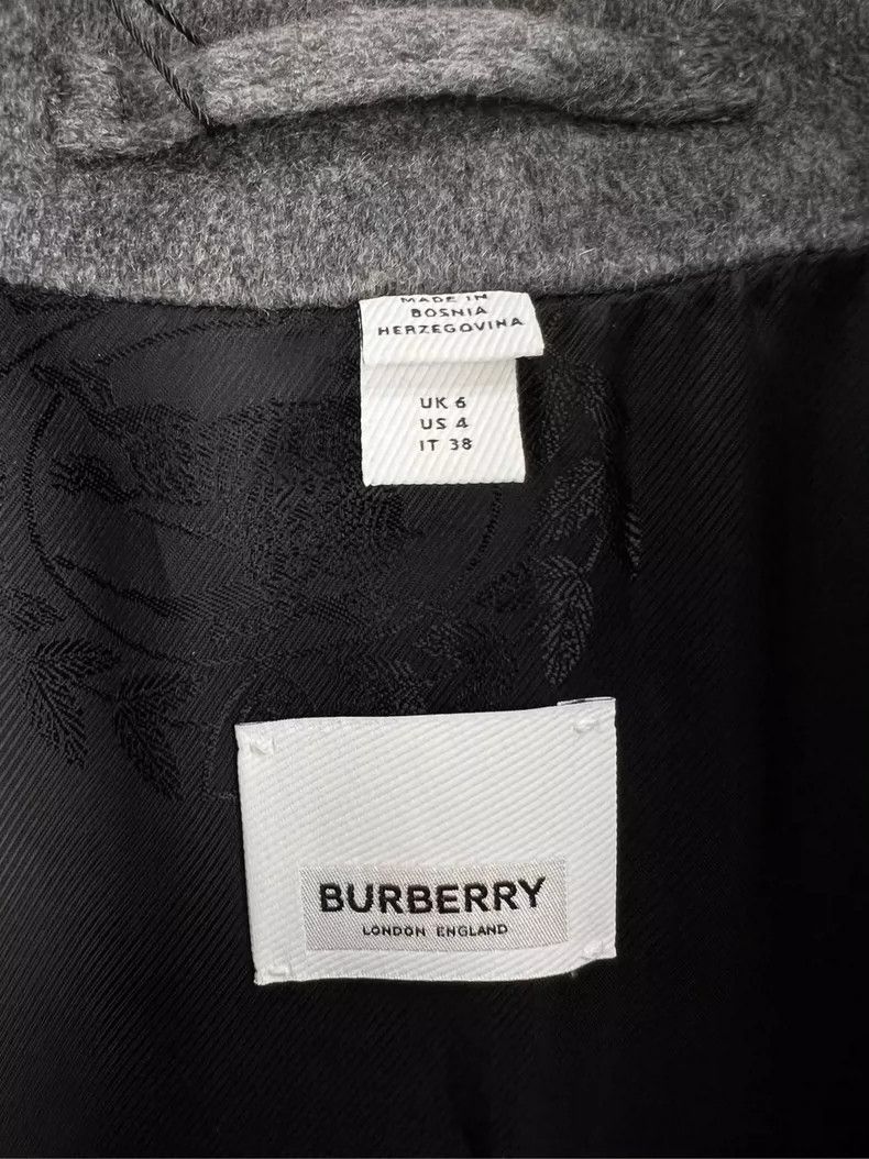 Burberry Burberry Checked Wool Coat with Tags-yf Size US S / EU 44-46 / 1 - 2 Thumbnail