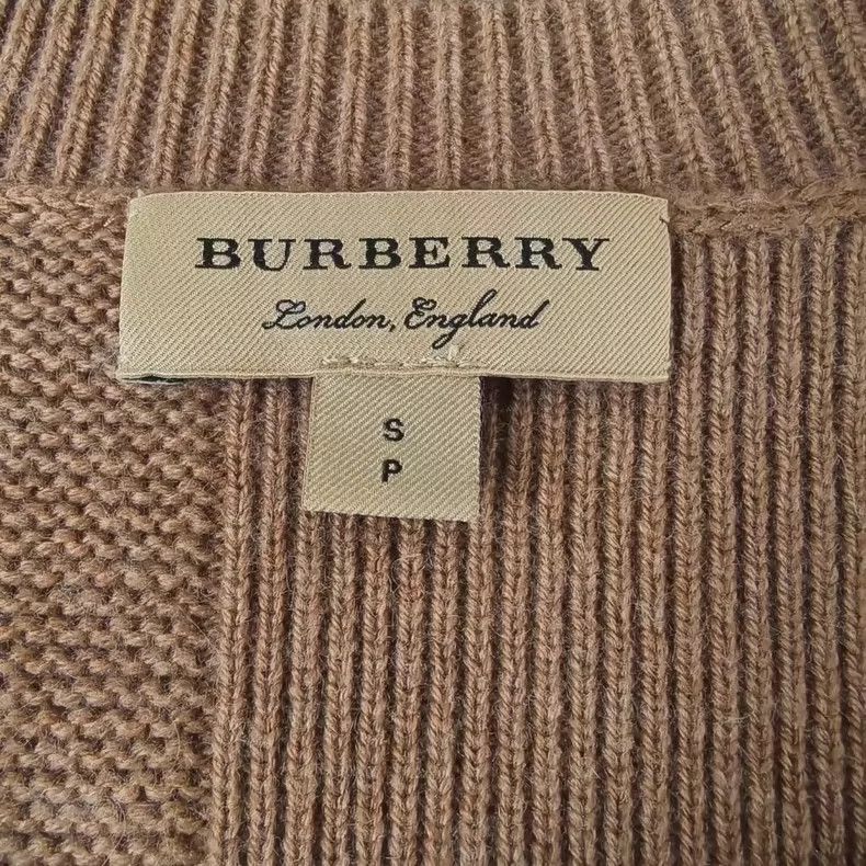Burberry Burberry Caramel Wool Cashmere Blend Sweater-yf Size US S / EU 44-46 / 1 - 3 Thumbnail