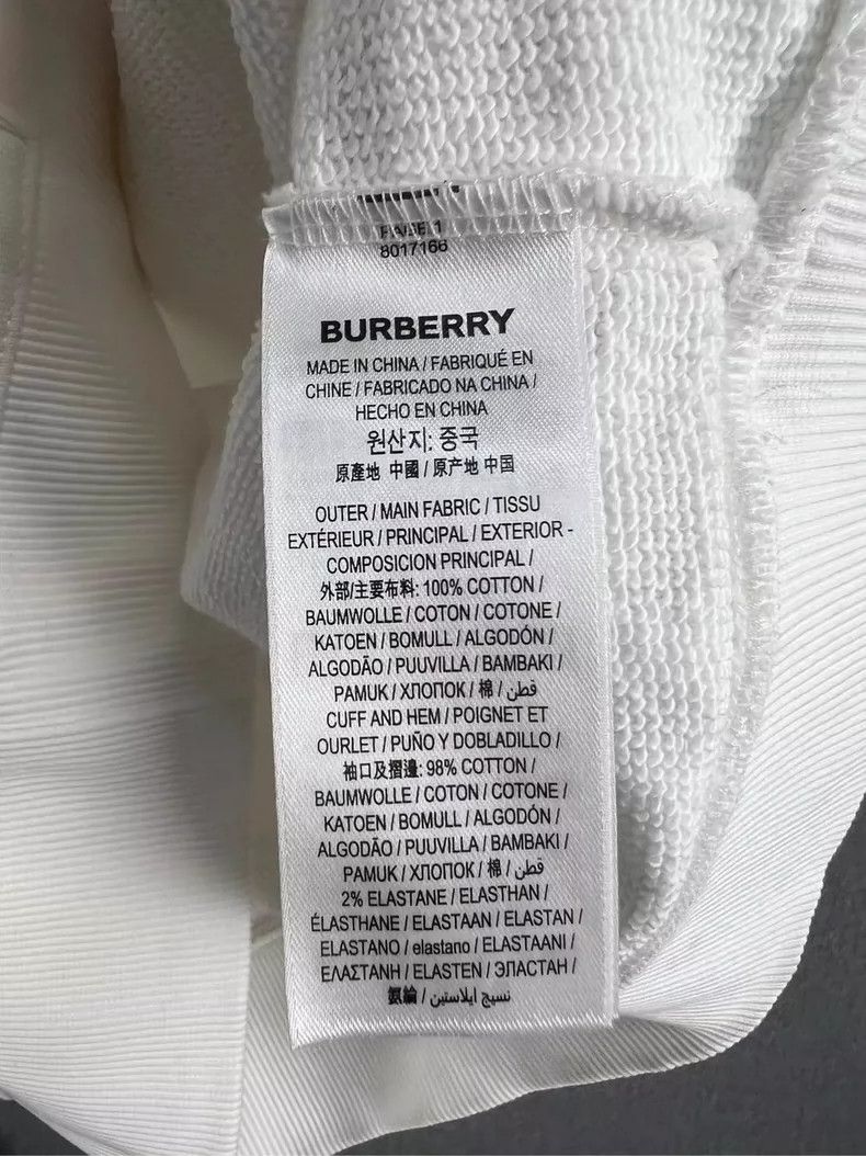 Burberry Burberry Logo Hoodie with Tags Size S-yf Size US S / EU 44-46 / 1 - 4 Thumbnail