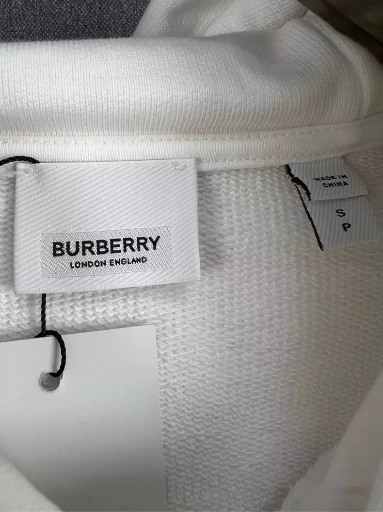 Burberry Burberry Logo Hoodie with Tags Size S-yf Size US S / EU 44-46 / 1 - 3 Thumbnail