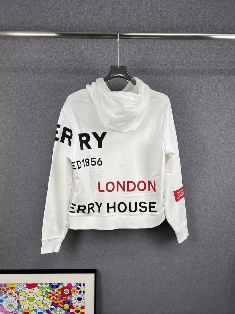 Burberry Burberry Logo Hoodie with Tags Size S-yf Size US S / EU 44-46 / 1 - 2 Thumbnail