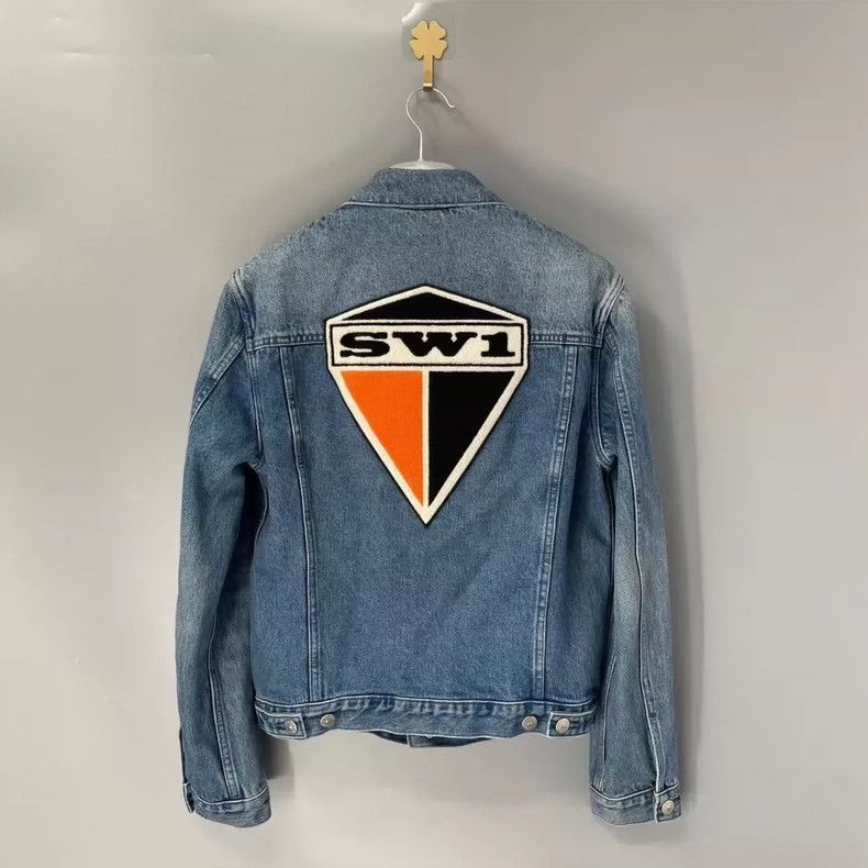Burberry Burberry Denim Jacket with Patches-yf Size US S / EU 44-46 / 1 - 2 Thumbnail