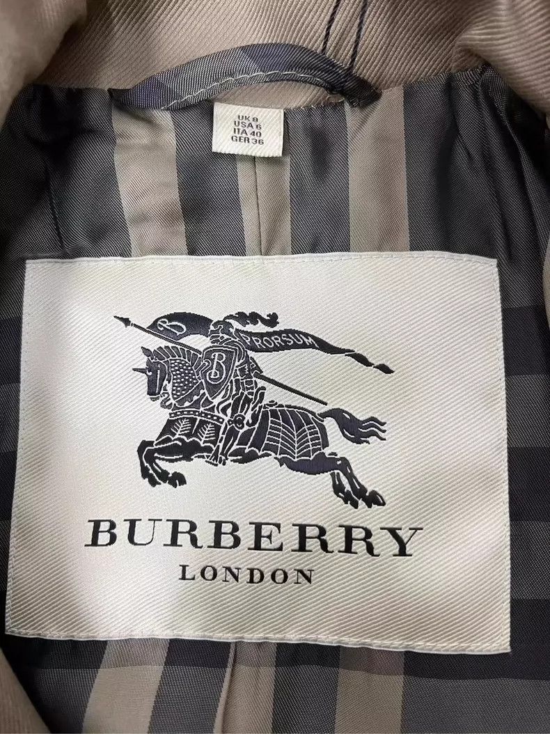 Burberry Burberry Trench Coat with Tags, UK Size 8-yf Size US S / EU 44-46 / 1 - 3 Thumbnail