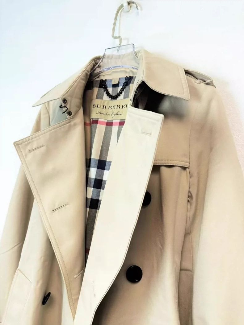 Burberry Burberry Classic Double-Breasted Trench Coat-yf Size US XXS / EU 40 - 3 Thumbnail