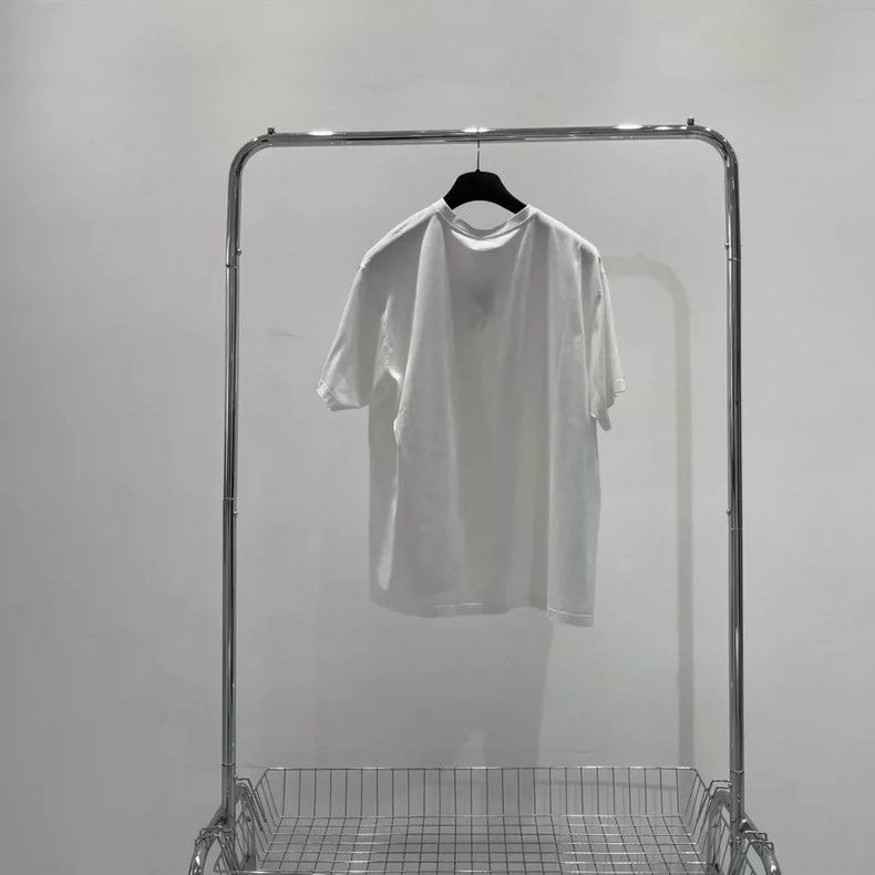 Burberry Burberry White Print Short Sleeve Shirt-yf Size US XL / EU 56 / 4 - 2 Thumbnail
