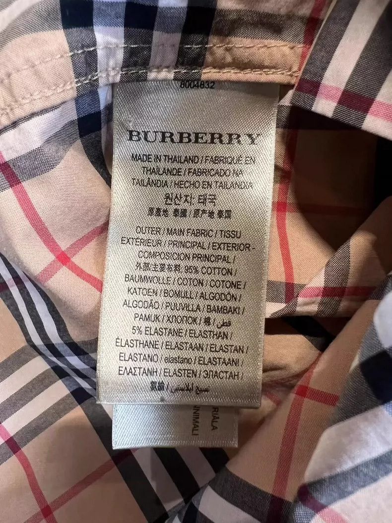 Burberry Burberry Classic Check Long Sleeve Shirt-yf Size US M / EU 48-50 / 2 - 5 Thumbnail