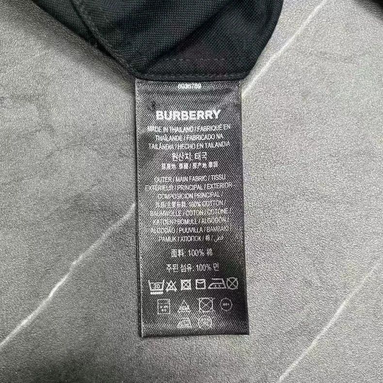 Burberry Burberry Black Long Sleeve Logo Shirt XL-yf Size US XL / EU 56 / 4 - 8 Thumbnail