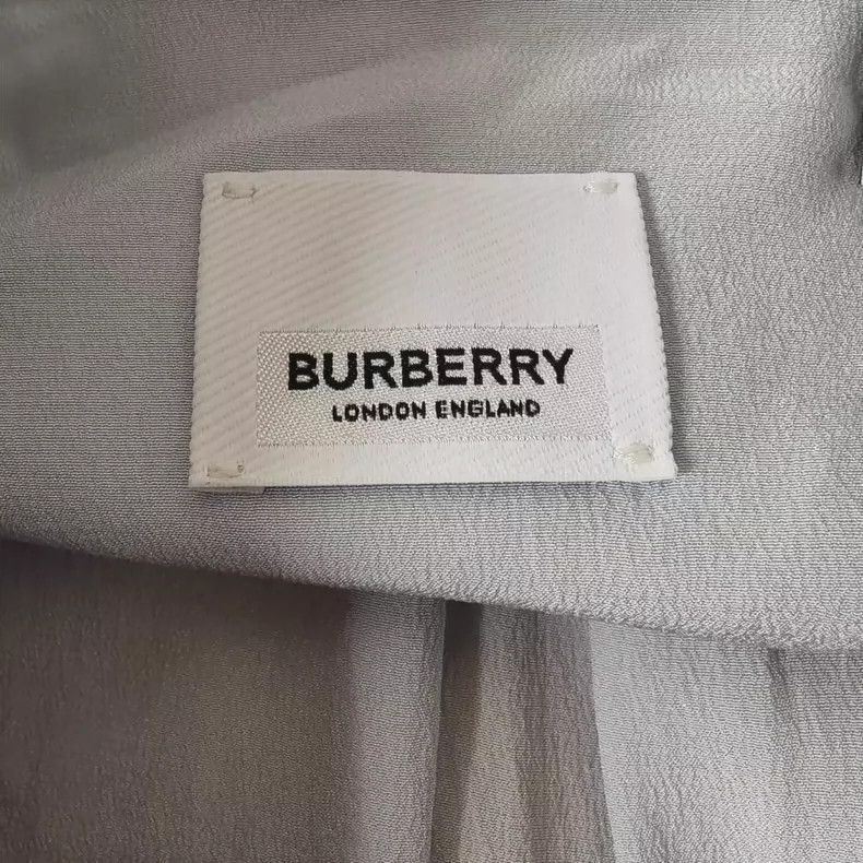 Burberry Burberry Blue Color Block Print Silk Shirt-yf Size US M / EU 48-50 / 2 - 3 Thumbnail