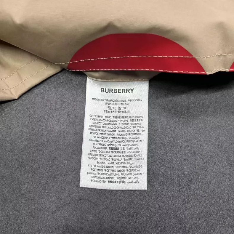 Burberry Burberry Khaki Graffiti Windbreaker Coat-yf Size US M / EU 48-50 / 2 - 7 Thumbnail