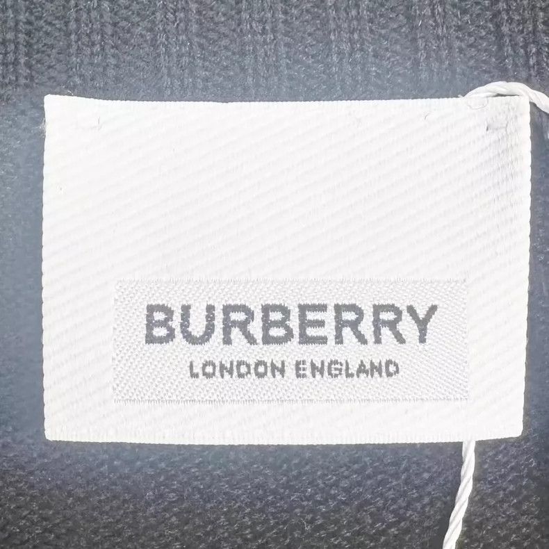 Burberry Burberry Black Logo Knit Sweater Size L-yf Size US L / EU 52-54 / 3 - 3 Thumbnail