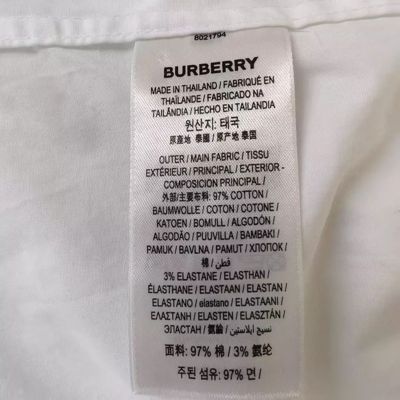 Burberry Burberry Logo Long Sleeve Shirt for Men-yf Size US M / EU 48-50 / 2 - 6 Thumbnail