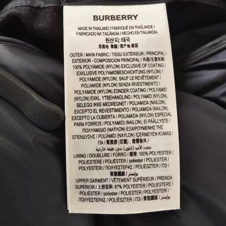 Burberry Burberry Removable Sleeve Long Sleeve Down Jacket-yf Size US L / EU 52-54 / 3 - 6 Thumbnail